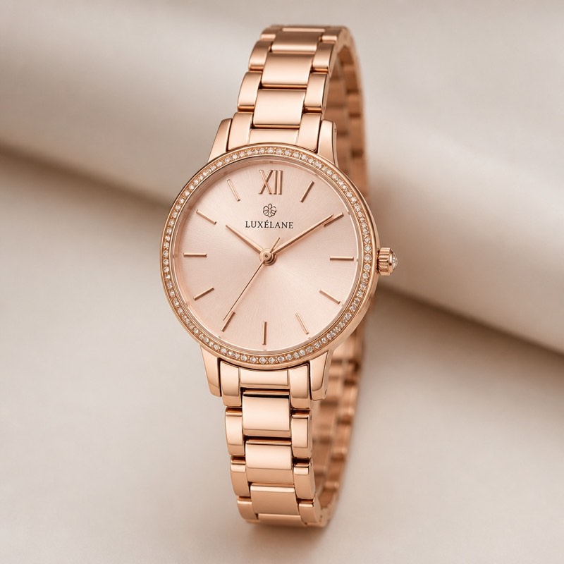 Rose Veil Timepiece